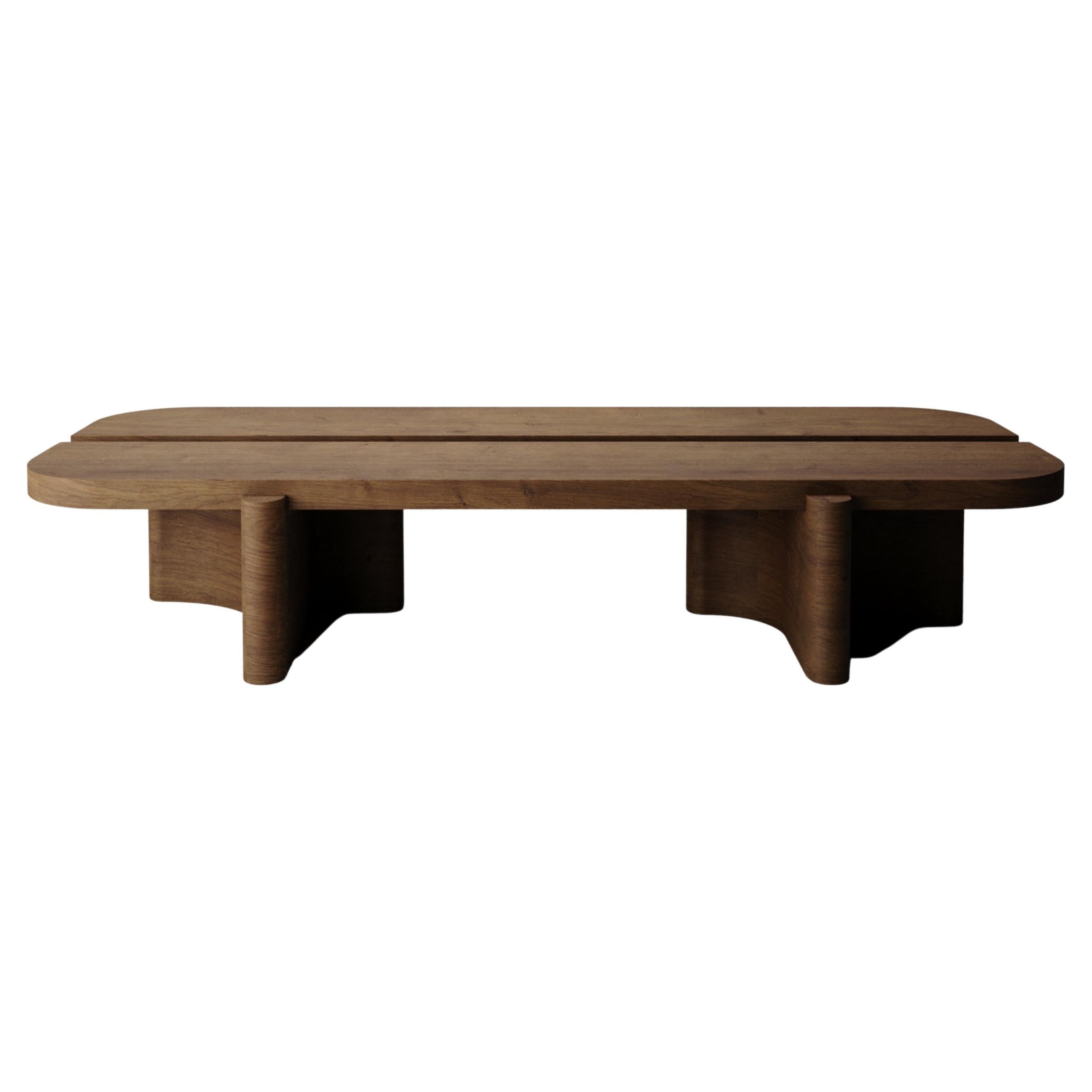 Collector -Designed by Studio Rig Riviera Center Table Dark Oak For Sale