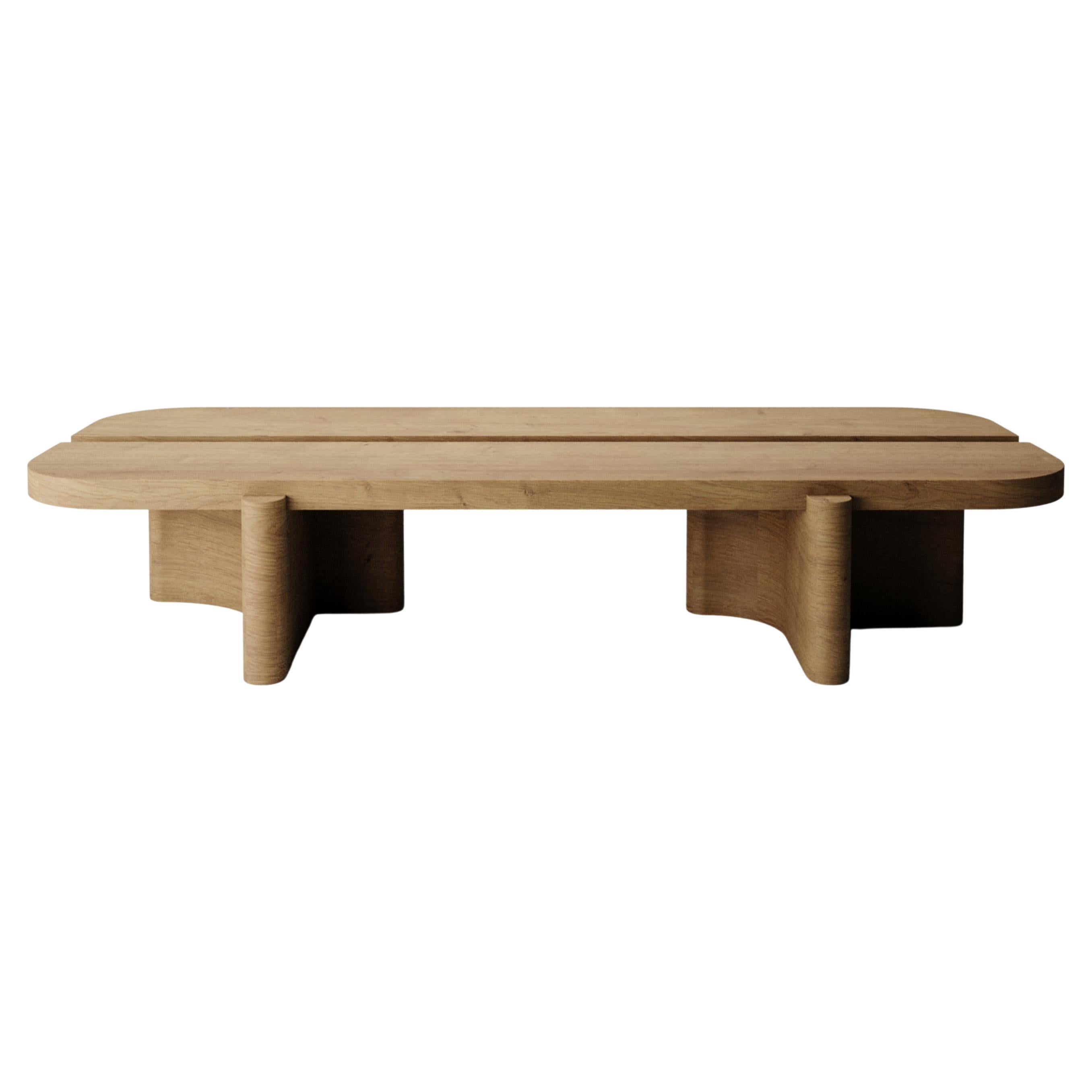 Collector -Designed by Studio Rig Riviera Center Table Smoked Oak For Sale