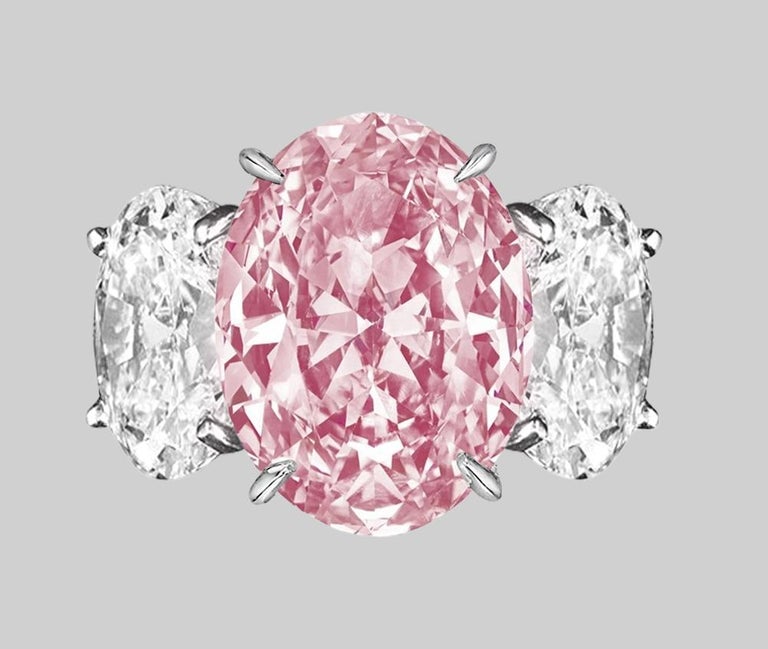 Collector GIA Certified Fancy Pink 6 Carat Diamond Solitaire Engagement  Ring For Sale at 1stDibs | 6 karat pink diamond, pink diamond engagement  ring, 6 carat pink diamond ring how much