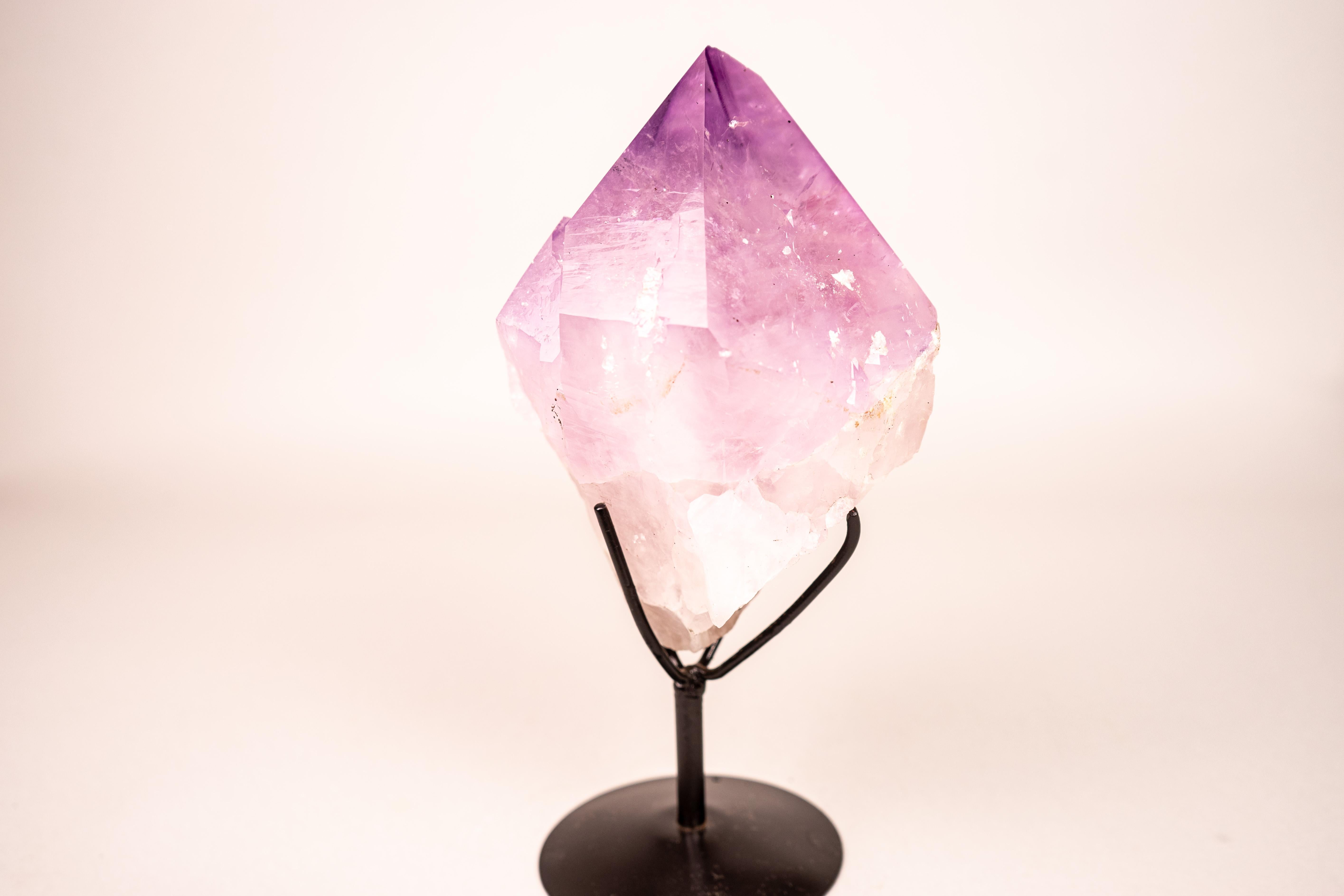 Collector-Grade Lavender Amethyst Point For Sale 1