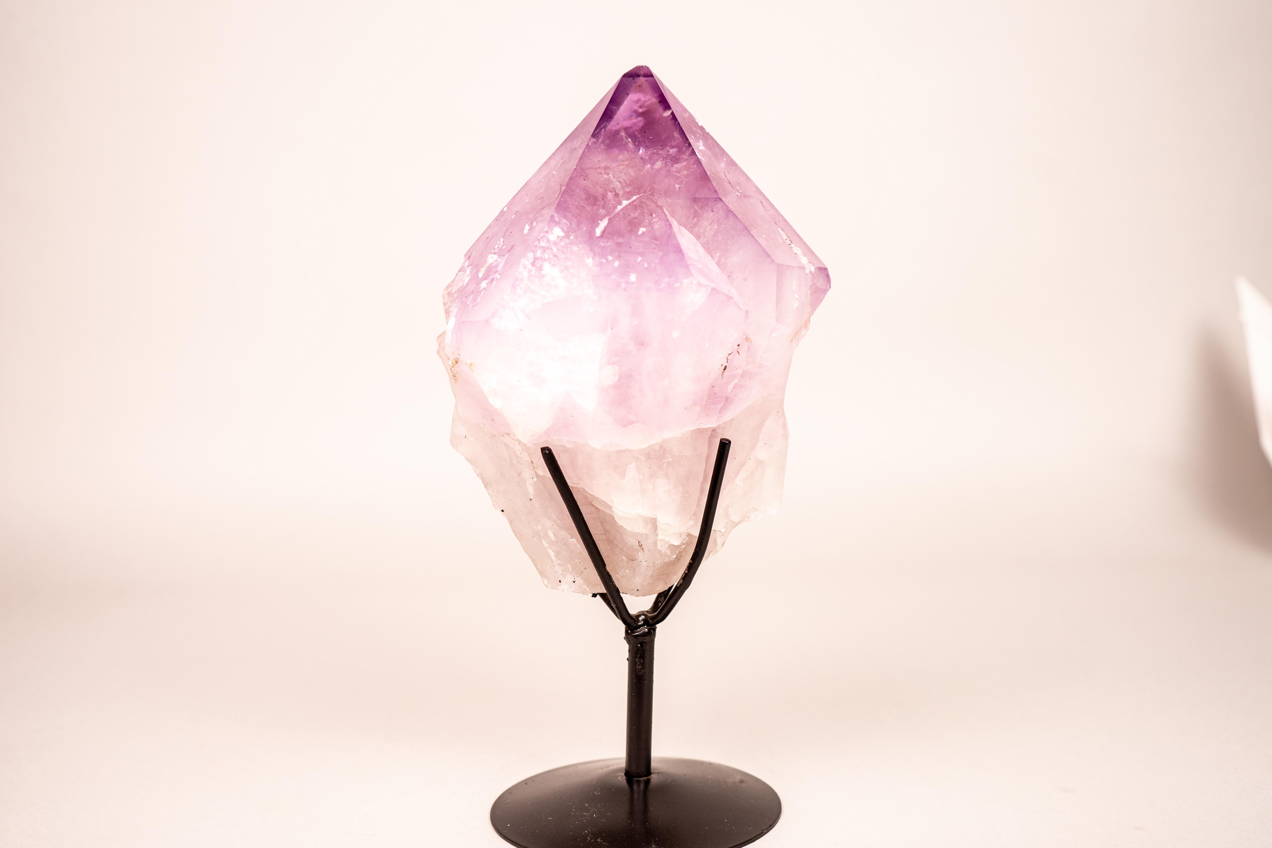 Collector-Grade Lavender Amethyst Point For Sale 3
