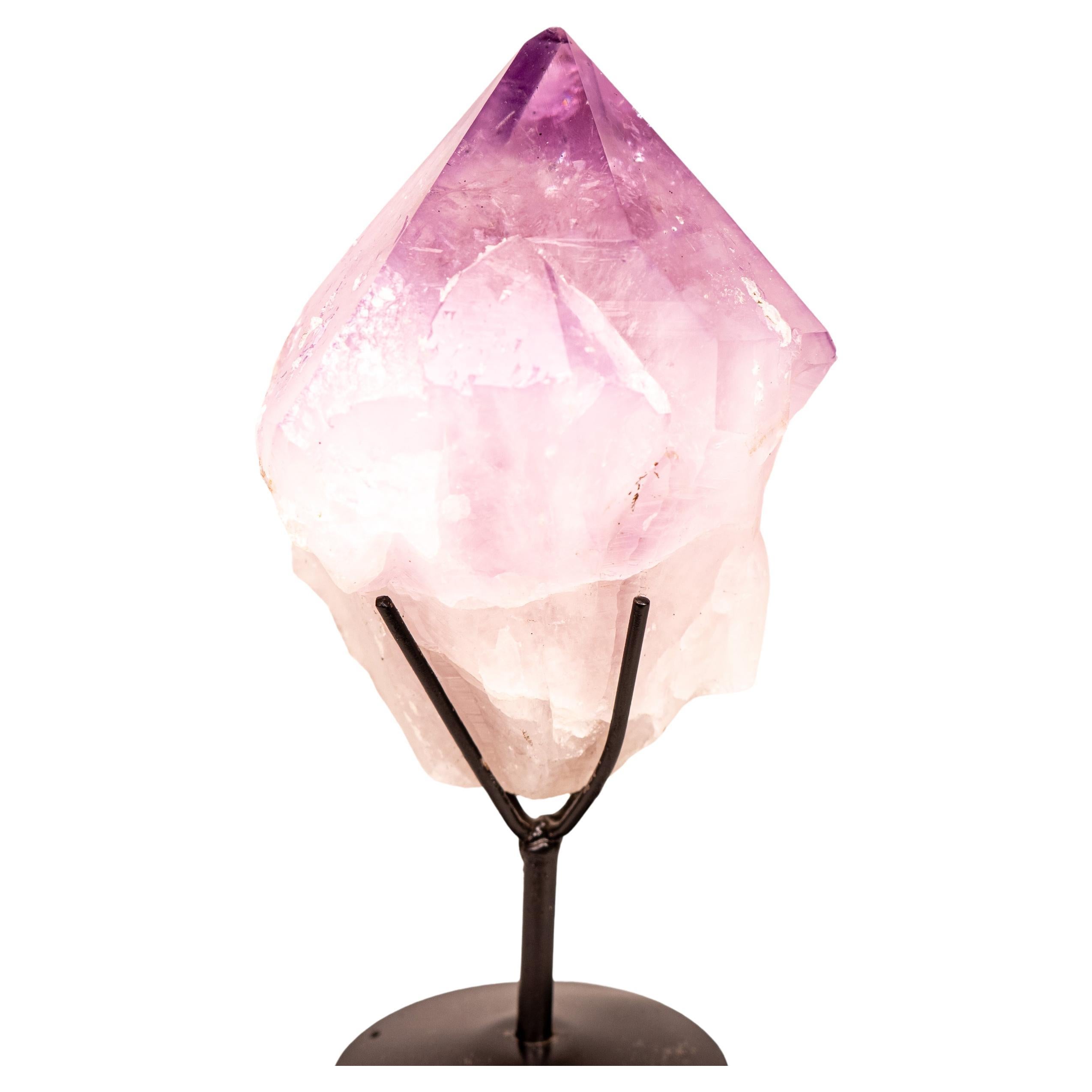Collector-Grade Lavender Amethyst Point