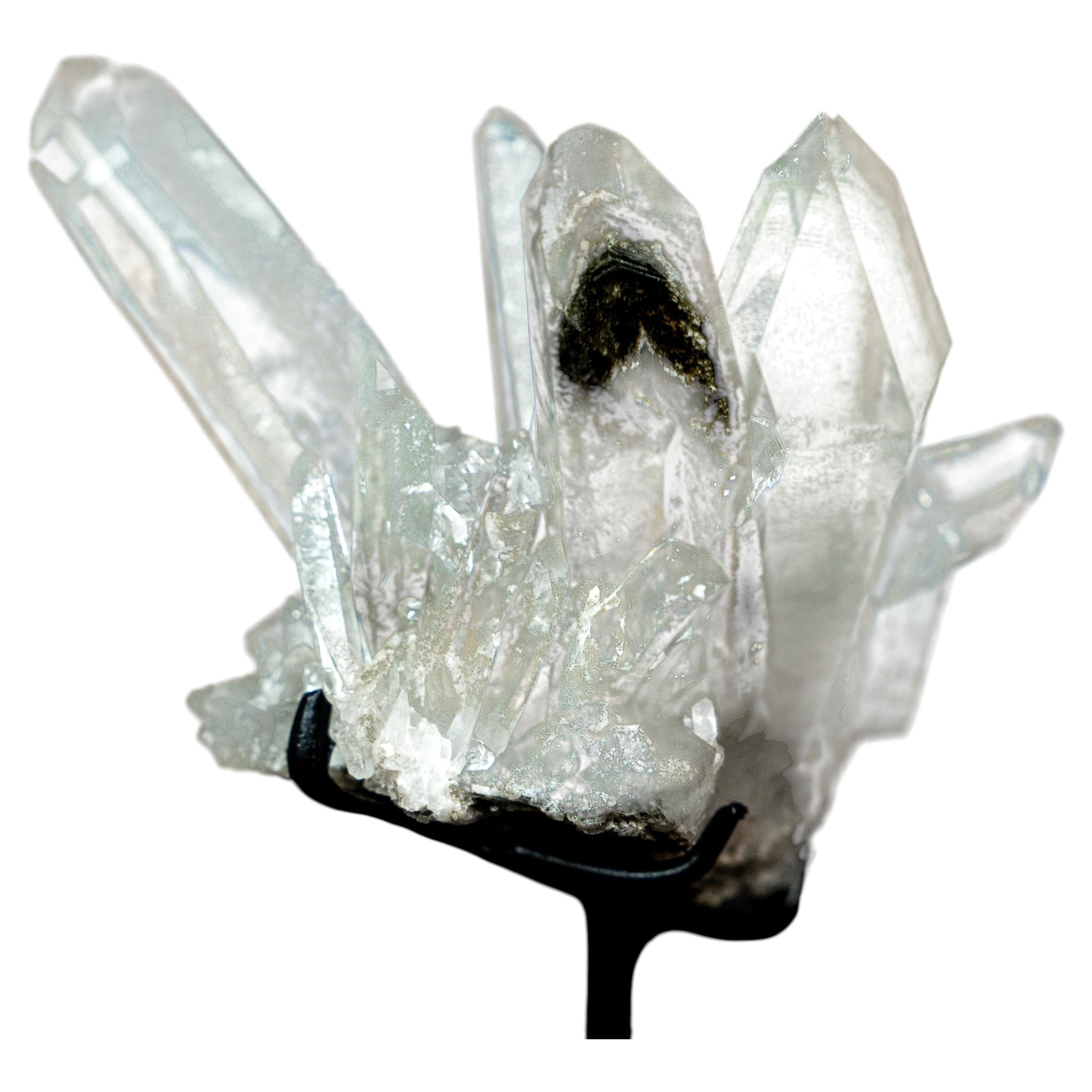 Collector Green Chlorite Phantom Quartz For Sale