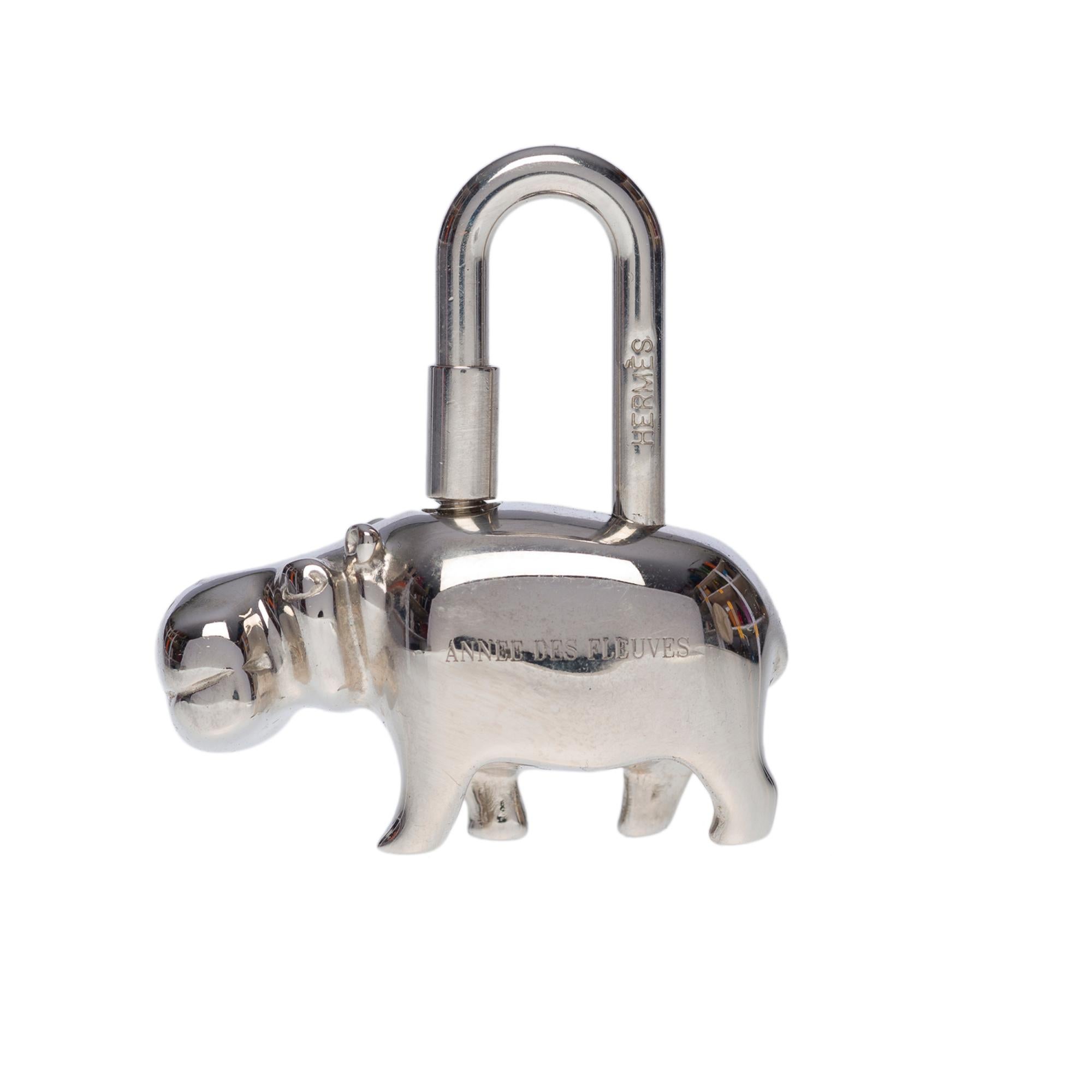 COLLECTOR PIECE

Charming Hermes Hippopotamus Padlock 