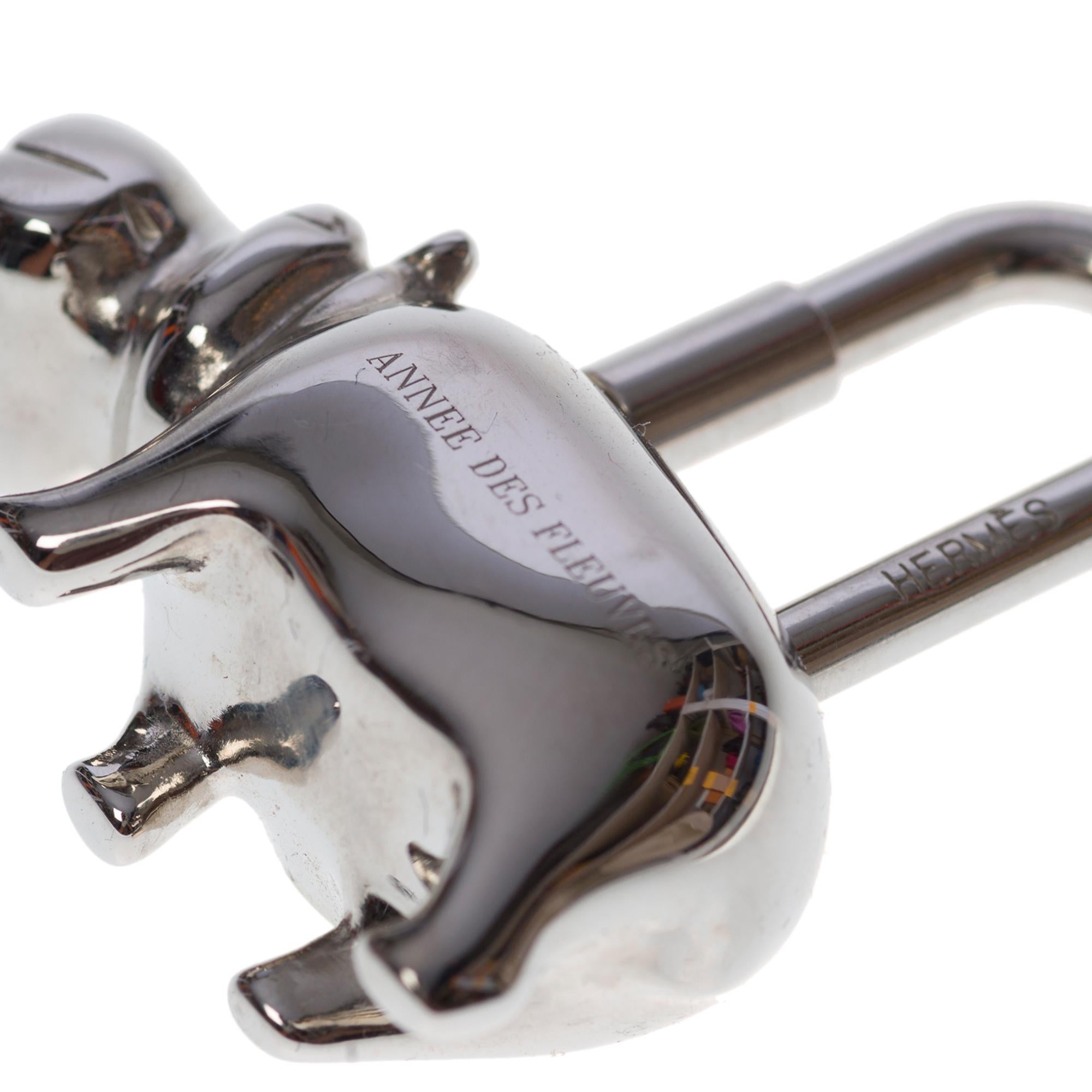 Collector Hermès Hippopotamus Padlock 