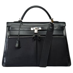 Tracolla per borsetta Hermès Kelly Lakis 40 da collezione, PHW