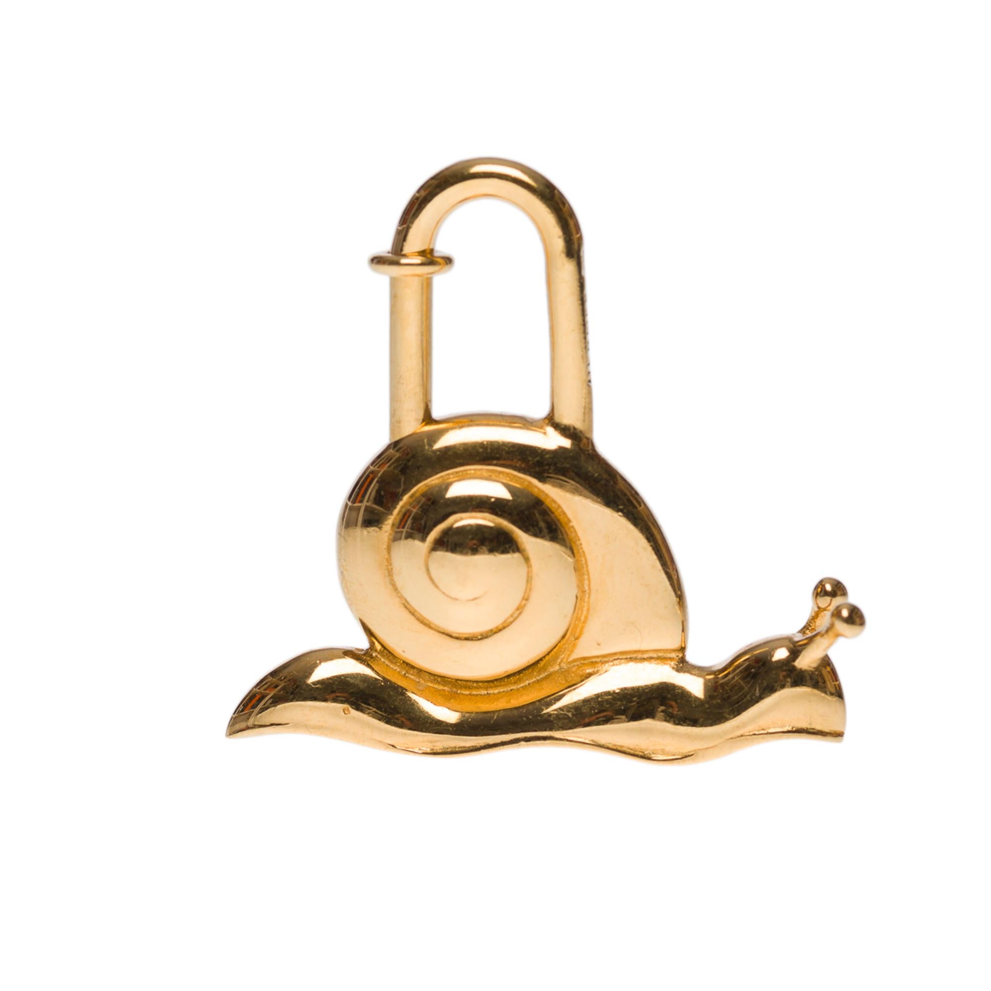 COLLECTOR PIECE

Charming Hermes Snail Cadenas Bag Jewel 