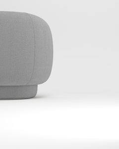 Canapé Collector Hug Design/One Tissu Bouclé Light Grey