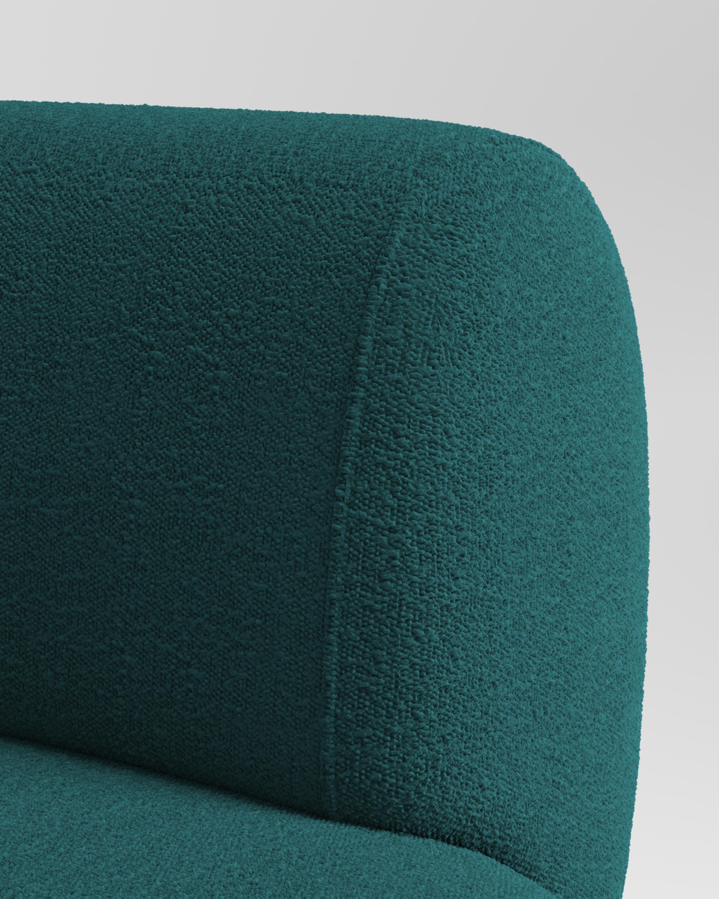 Collector Hug Sofa Designed by Ferrianisbolgi Fabric Boucle Ocean Blue In New Condition For Sale In Castelo da Maia, PT