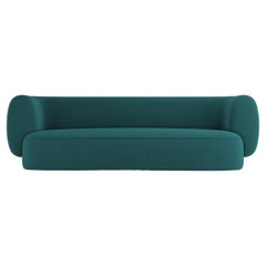 Sammler-Sofa, entworfen von Ferrianisbolgi, Boucle Ocean Blue