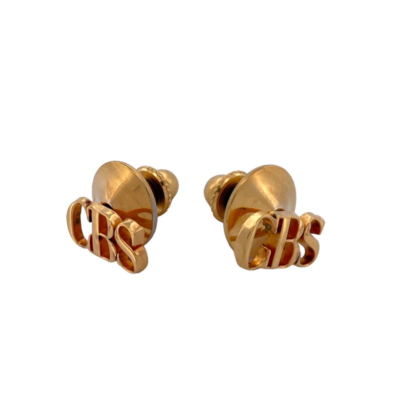 Collector item Tiffany and Co CBS Network Tie Pin Set Memorabilia vermeil In New Condition In New York, NY