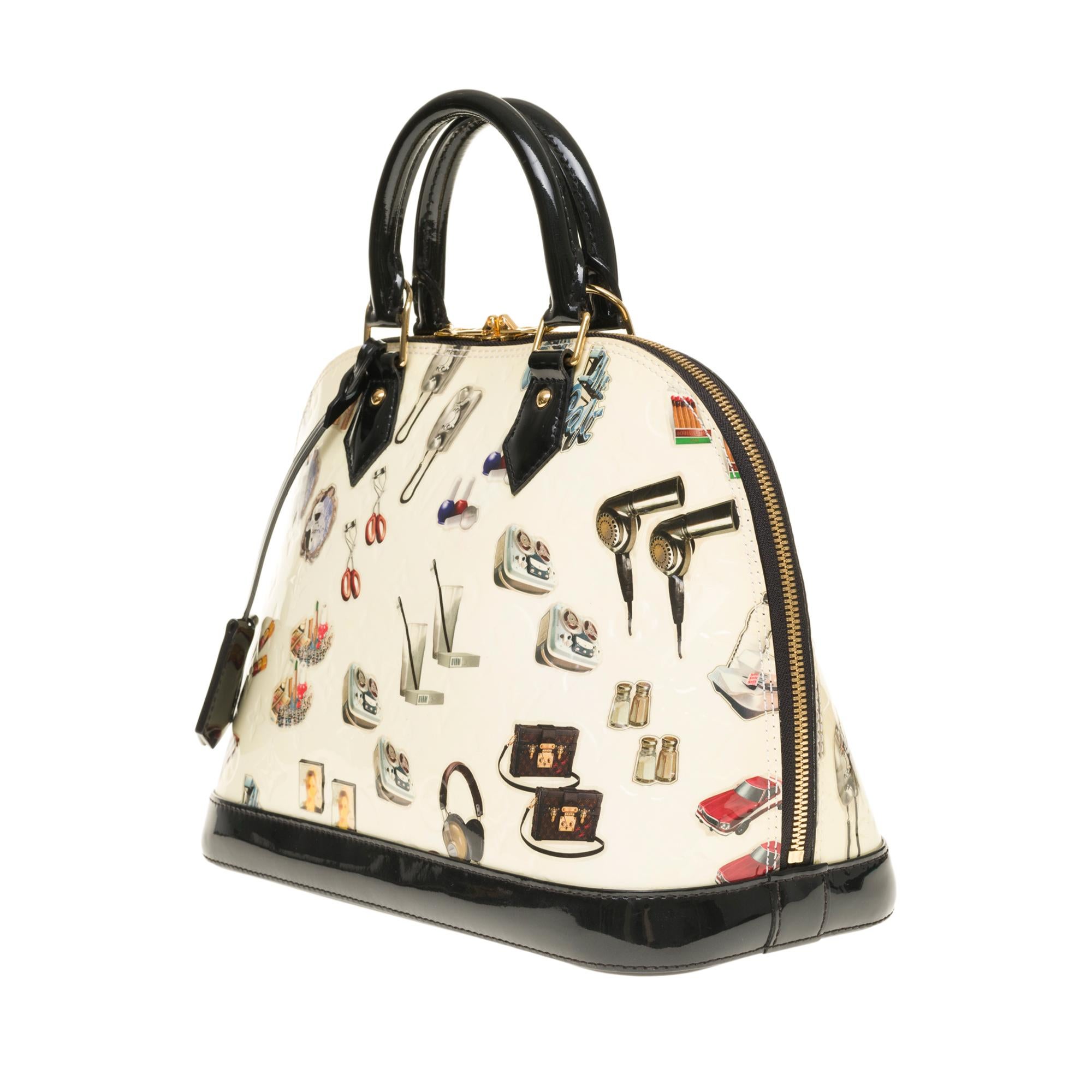 Beige COLLECTOR Louis Vuitton Alma 