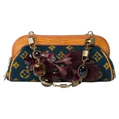 Collector Louis Vuitton Extraordinaires Crocodile, Fur & Crystal evening bag