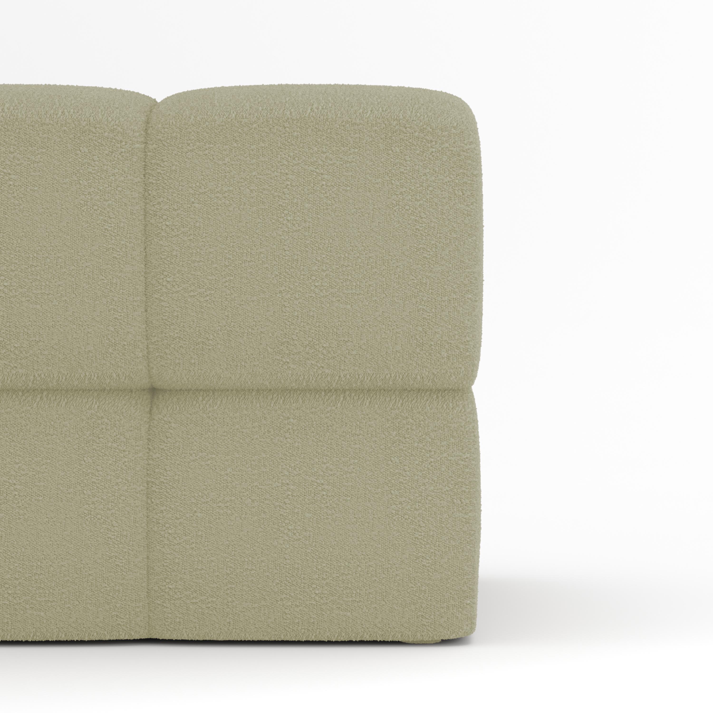Collector Minhoca Sofa Designed by Gonçalo Campos Fabric Boucle Beige In New Condition For Sale In Castelo da Maia, PT