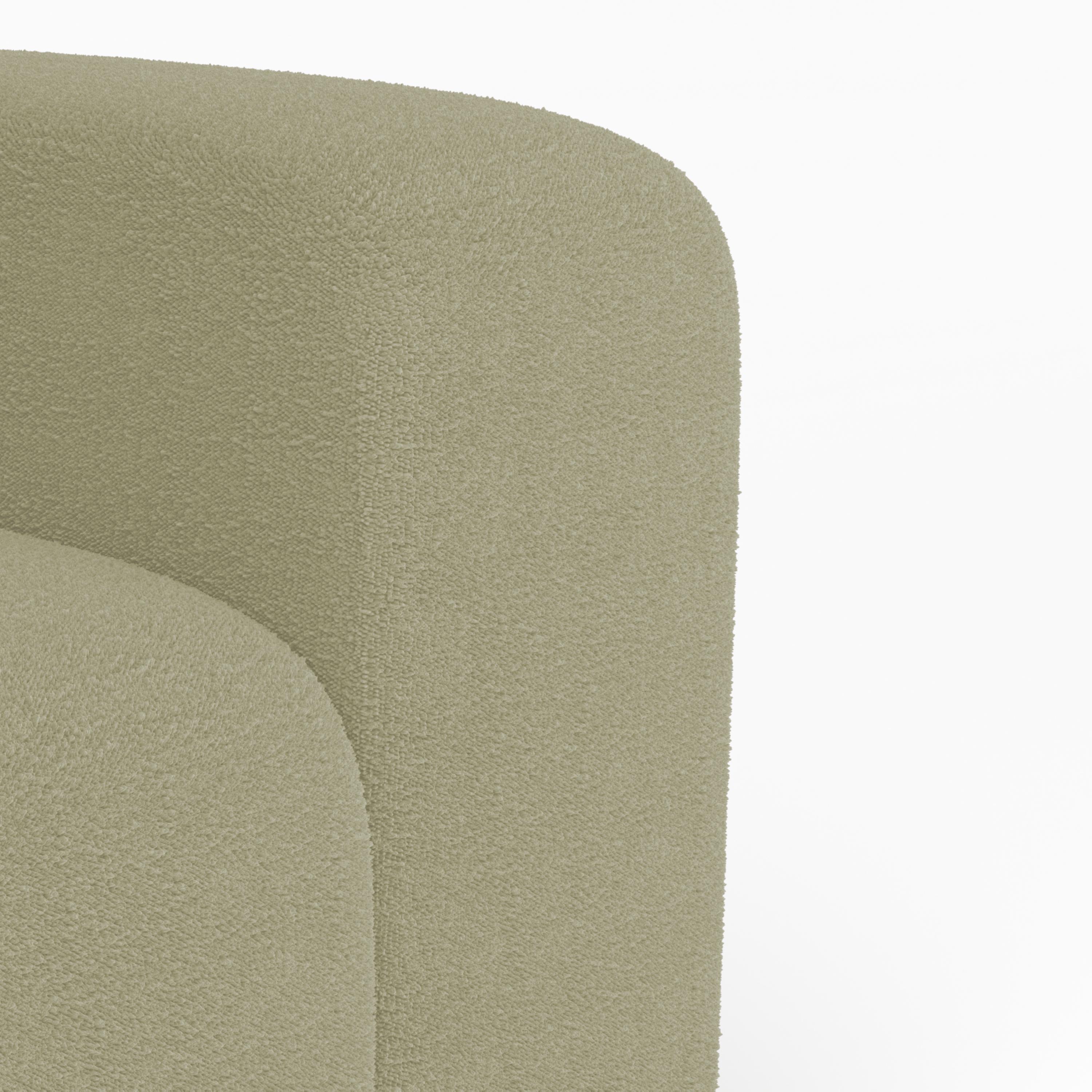Collector Canapé Minhoca Design/One Tissu Boucle Beige Neuf - En vente à Castelo da Maia, PT