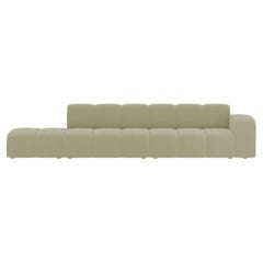 Collector Minhoca Sofa Designed by Gonçalo Campos Fabric Boucle Beige