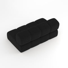 Collector Minhoca Sofa Designed by Gonçalo Campos Fabric Boucle Black