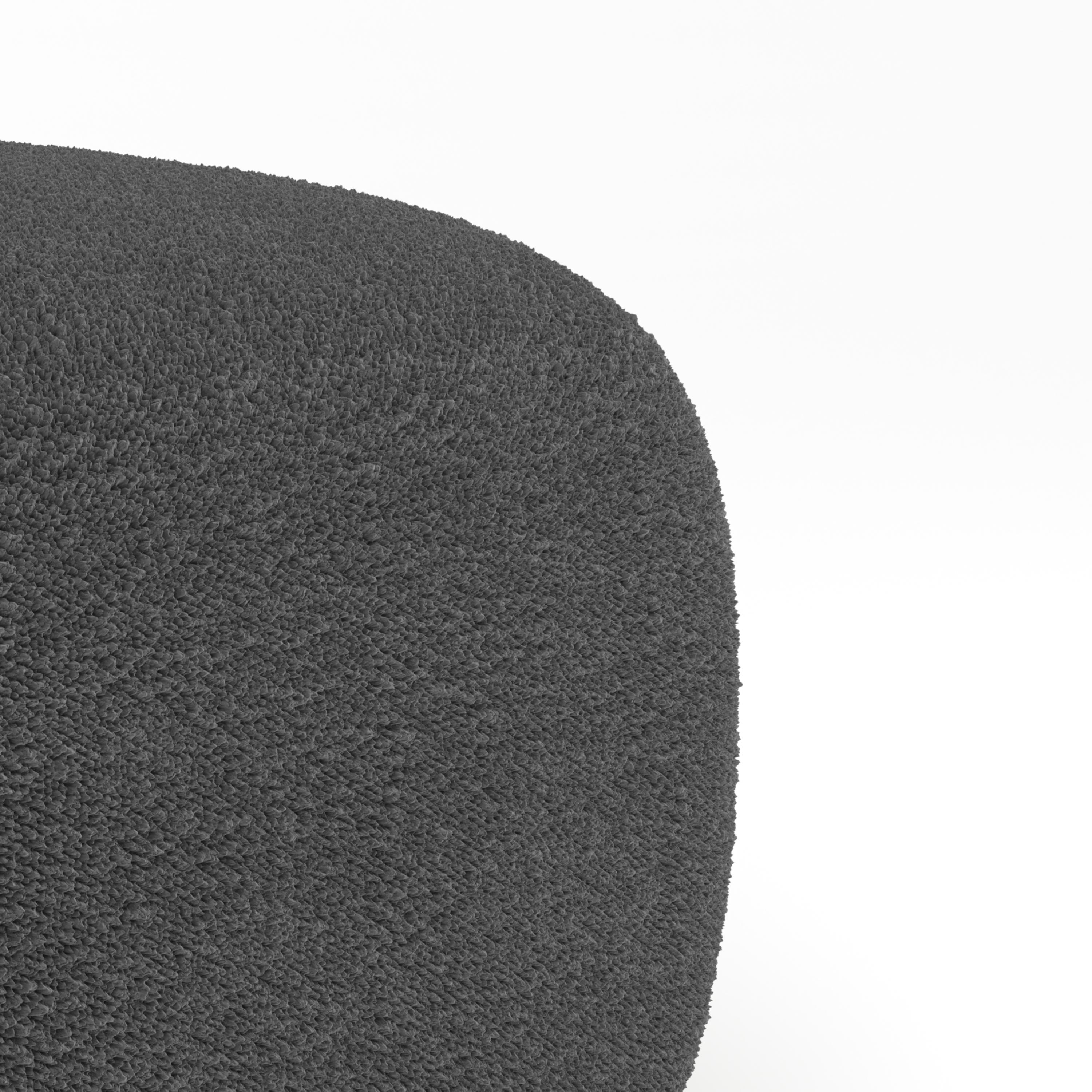 Collector Canapé Minhoca Design/One Tissu Boucle Gris foncé Neuf - En vente à Castelo da Maia, PT