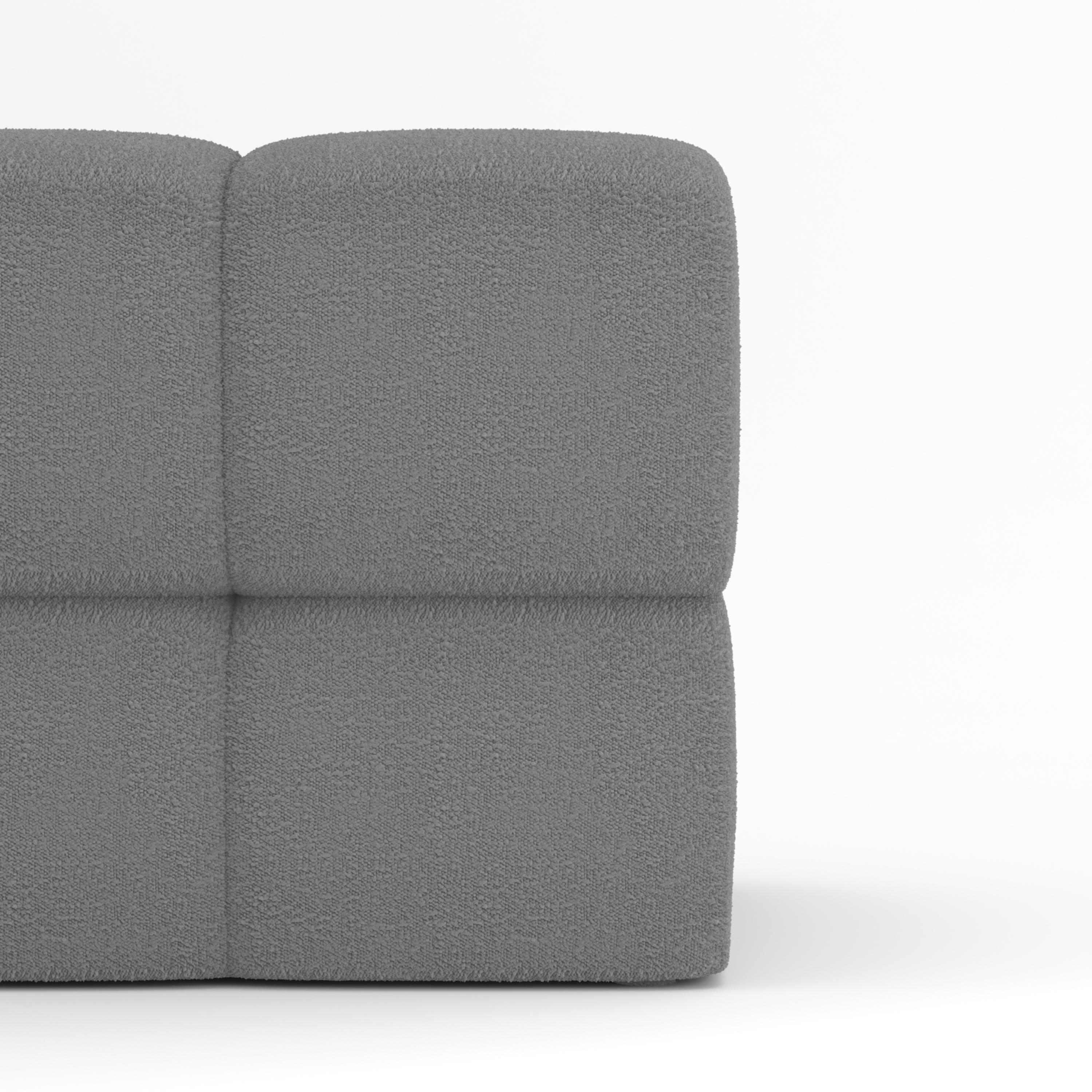 Collector Canapé Minhoca Design/One Tissu Boucle Gris Neuf - En vente à Castelo da Maia, PT