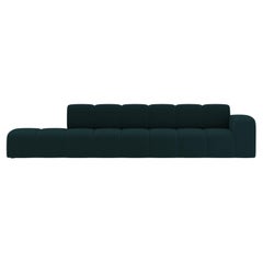 Collector Minhoca Sofa Designed by Gonçalo Campos Fabric Boucle Midnight Blue