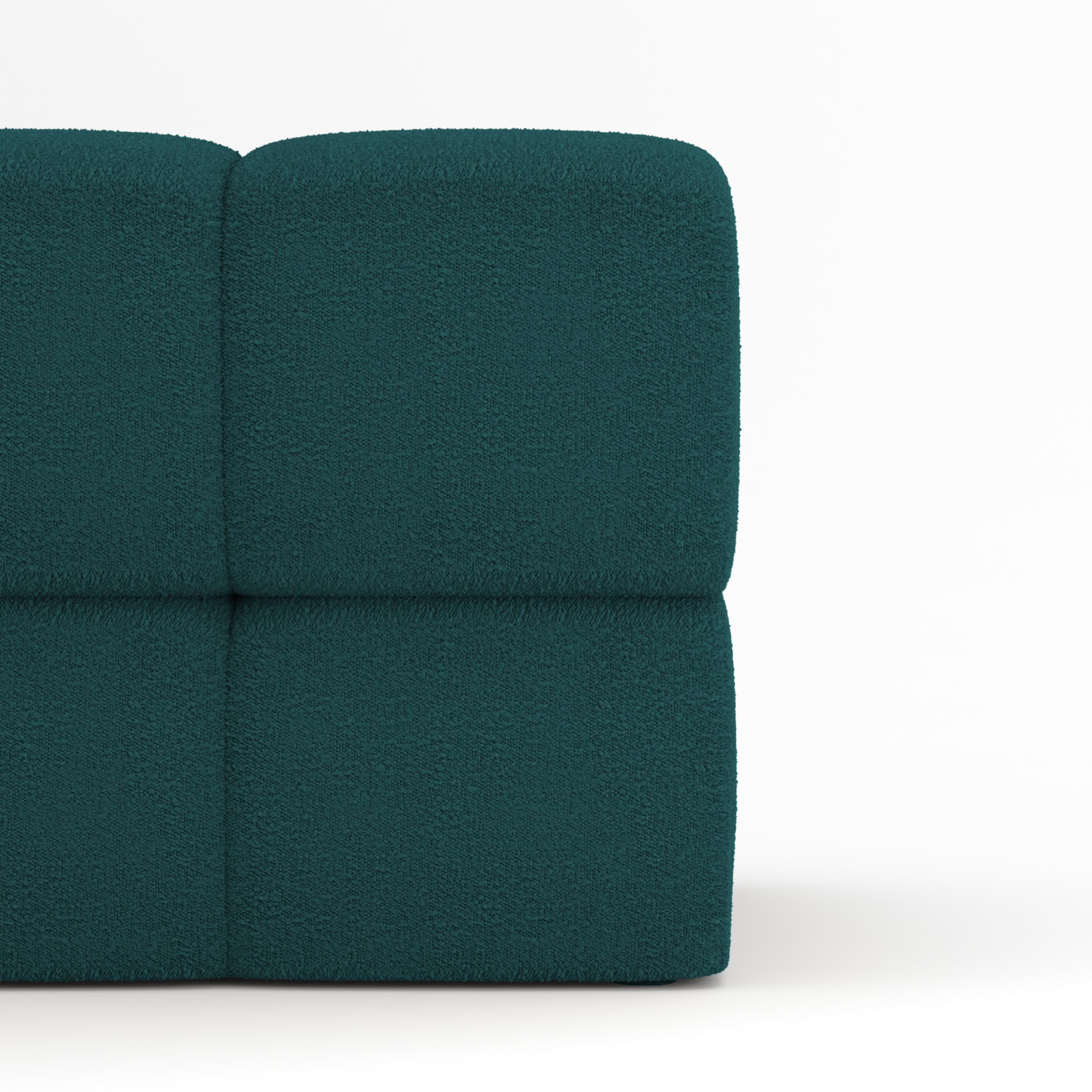 Collector Minhoca Sofa Designed by Gonçalo Campos Fabric Boucle Ocean Blue In New Condition For Sale In Castelo da Maia, PT