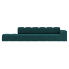 Collector Minhoca Sofa Designed by Gonçalo Campos Fabric Boucle Ocean Blue