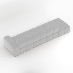 Collector Minhoca Sofa Designed by Gonçalo Campos Fabric Boucle White