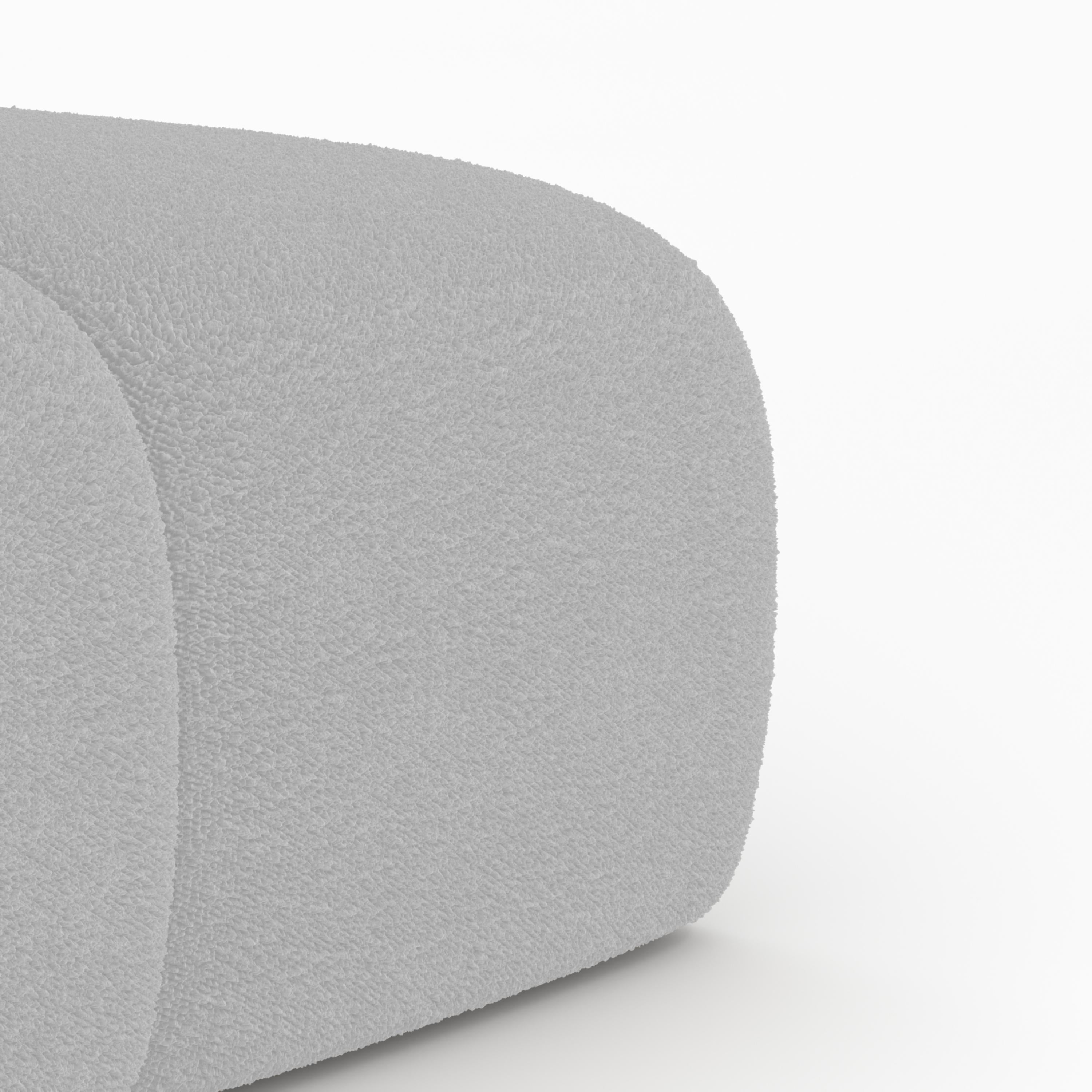 Collector Canapé Minhoca Design/One Tissu Boucle Blanc Neuf - En vente à Castelo da Maia, PT