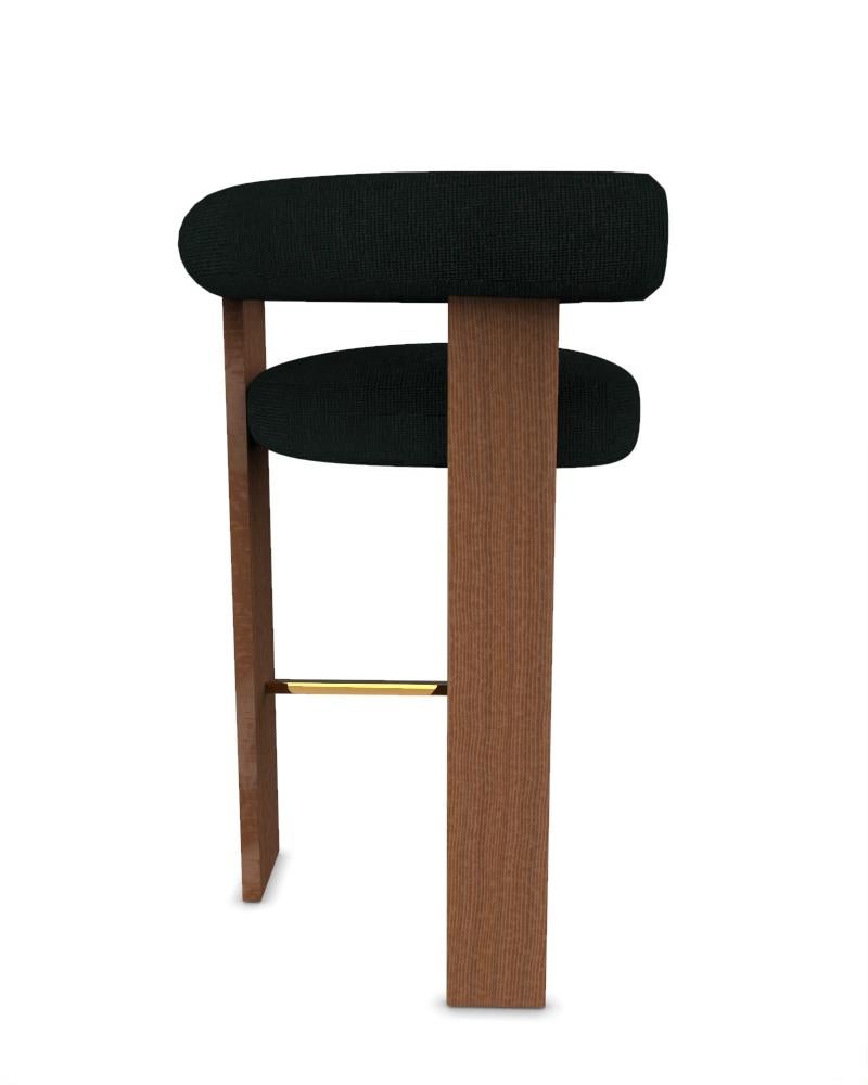 Sedia da bar moderna a cassetta Collector rivestita in tessuto Dan - Midnight e Oak Oak fumé di Alter Ego


L 45 cm  17,7