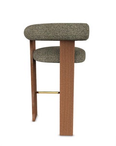 Collector Modern Cassette Bar Chair Upholstered in Safire 01 Fabric by Alter Ego