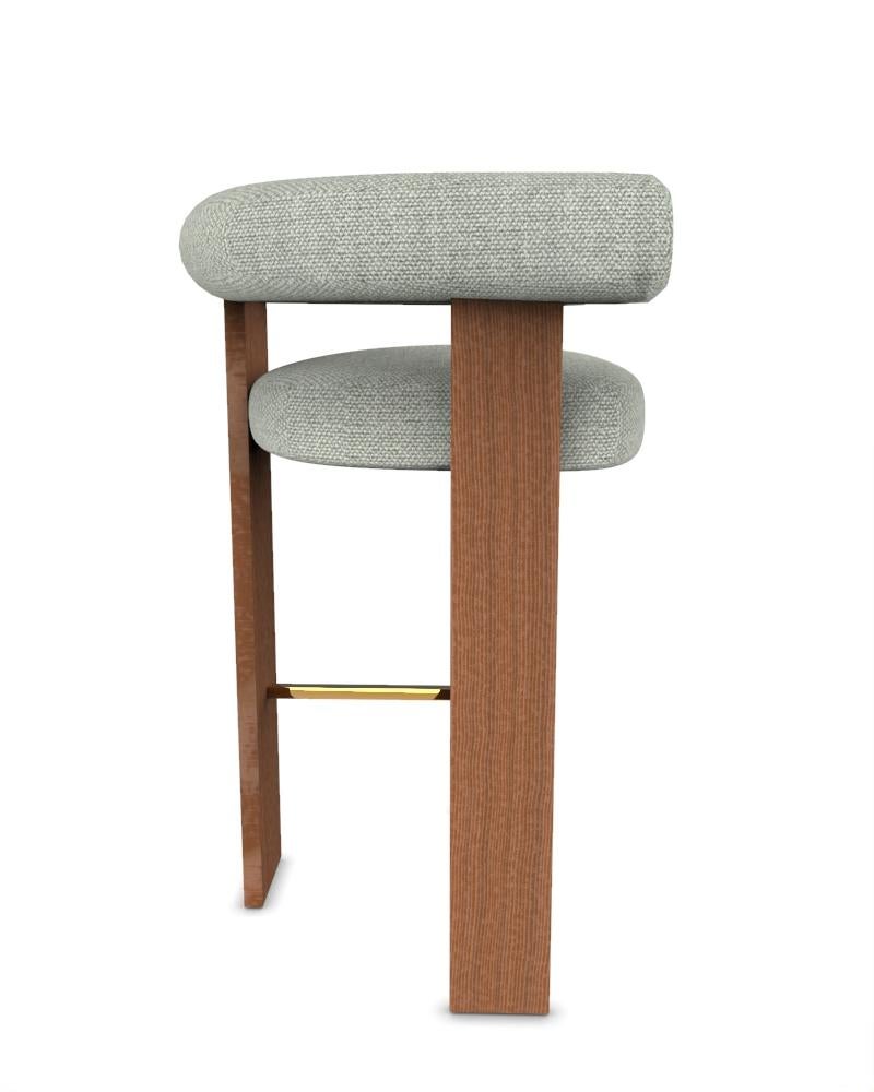 Silla de bar Cassette Collector Modern tapizada en tela Safire 06 y roble ahumado by Alter Ego


An 45 cm  17,7