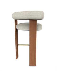 Collector Modern Cassette Bar Chair Upholstered in Safire 07 Fabric by Alter Ego