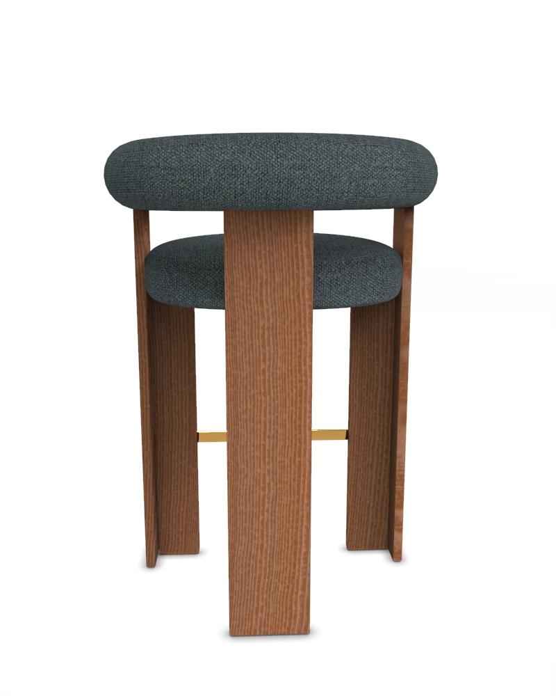 The Moderns Modernity Chaise de bar à cassette tapissée de tissu Safire 10 par Alter Ego Neuf - En vente à Castelo da Maia, PT