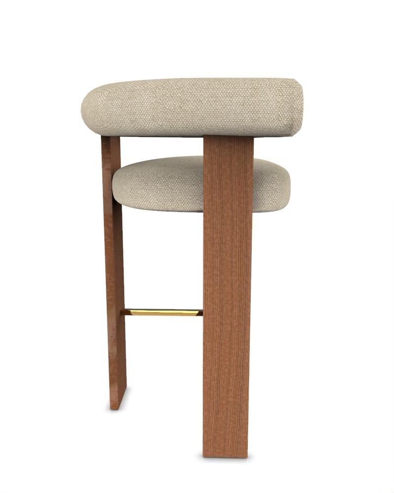 Silla de bar Cassette Collector Modern tapizada en tela Safire 14 y roble ahumado by Alter Ego


An 45 cm  17,7