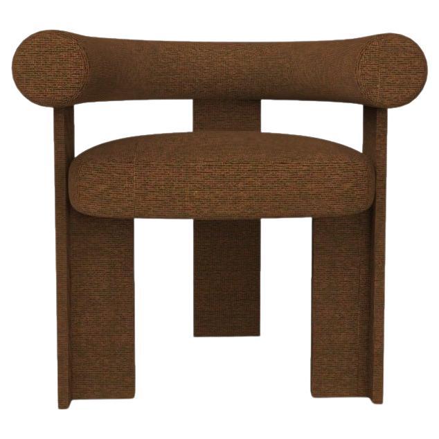 Collector Modern Cassette Chair Fully Upholstered in Chocolate by Alter Ego For Sale