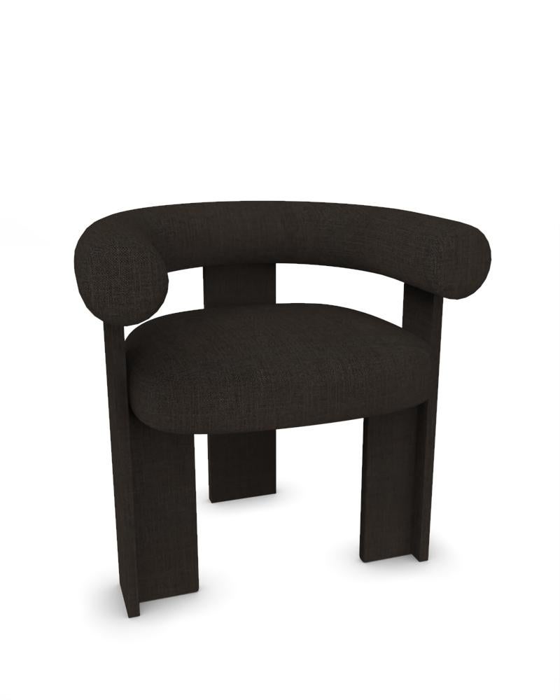 Sedia a cassetta moderna Collector completamente rivestita in Famiglia 53 di Alter Ego

L 70 cm 27