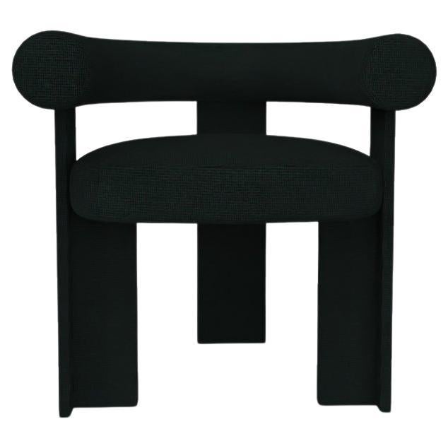 Collector Modern Cassette Chair Fully Upholstered in Midnight by Alter Ego For Sale