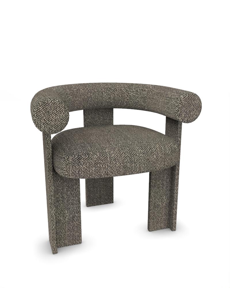 Collector Modern Cassette Chair Fully Upholstered in Safire 0003 by Alter Ego

W 70 cm 27”
D 62 cm 24”
H 77 cm 30.3”


A chair that mixes both modern and classical design approaches.
Designed to hug the body, durable and solid chair features a body