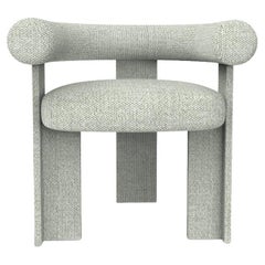 Collector Modern Cassette Chair Fully Upholstered in Safire 0006 by Alter Ego