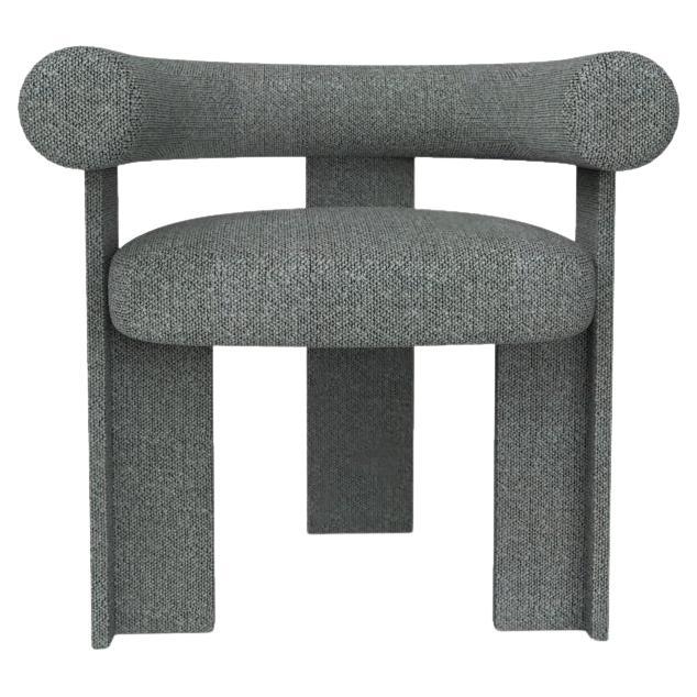 Collector Modern Cassette Chair Fully Upholstered in Safire 0009 by Alter Ego