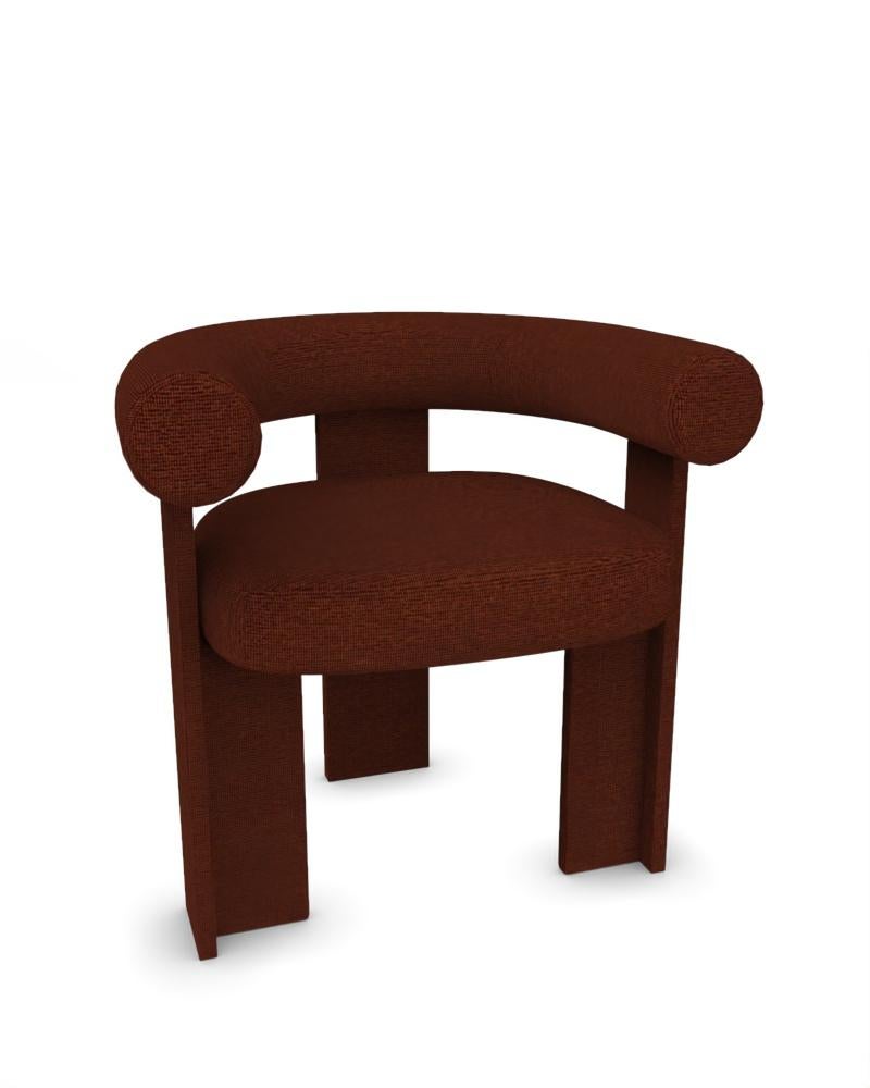 Collector Modern Cassette Chair Vollständig gepolstert in Wood Fabric von Alter Ego (Portugiesisch) im Angebot