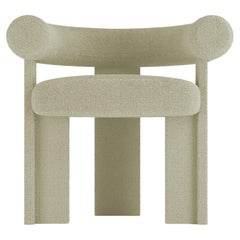 Collector Modern Cassette Chair in Bouclé Beige by Alter Ego