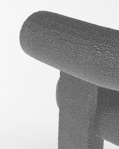 Collector Modern Cassette Chair in Bouclé Grey by Alter Ego