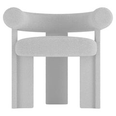 Collector Modern Cassette Chair in Bouclé White by Alter Ego