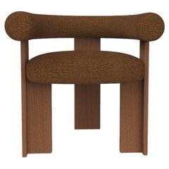 The Moderns Modern Cassette Chair Upholstered in Chocolate by Alter Ego