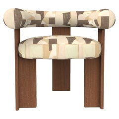The Moderns Modern Cassette Chair Upholstered in Silt Fabric by Alter Ego