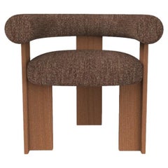 The Moderns Modern Cassette Chair Upholstered in Tricot Brown by Alter Ego