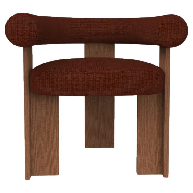 Collector Modern Cassette Chair, gepolstert mit Wood Fabric von Alter Ego im Angebot
