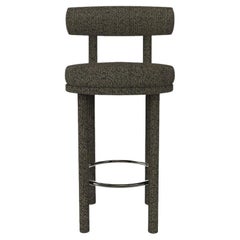 Collector Modern Moca Bar Chair Fully Upholstered Safire 01 Fabric by Studio Rig
