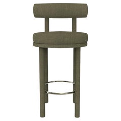 Collector Modern Moca Bar Chair Voll gepolstert Safire 05 Fabric by Studio Rig